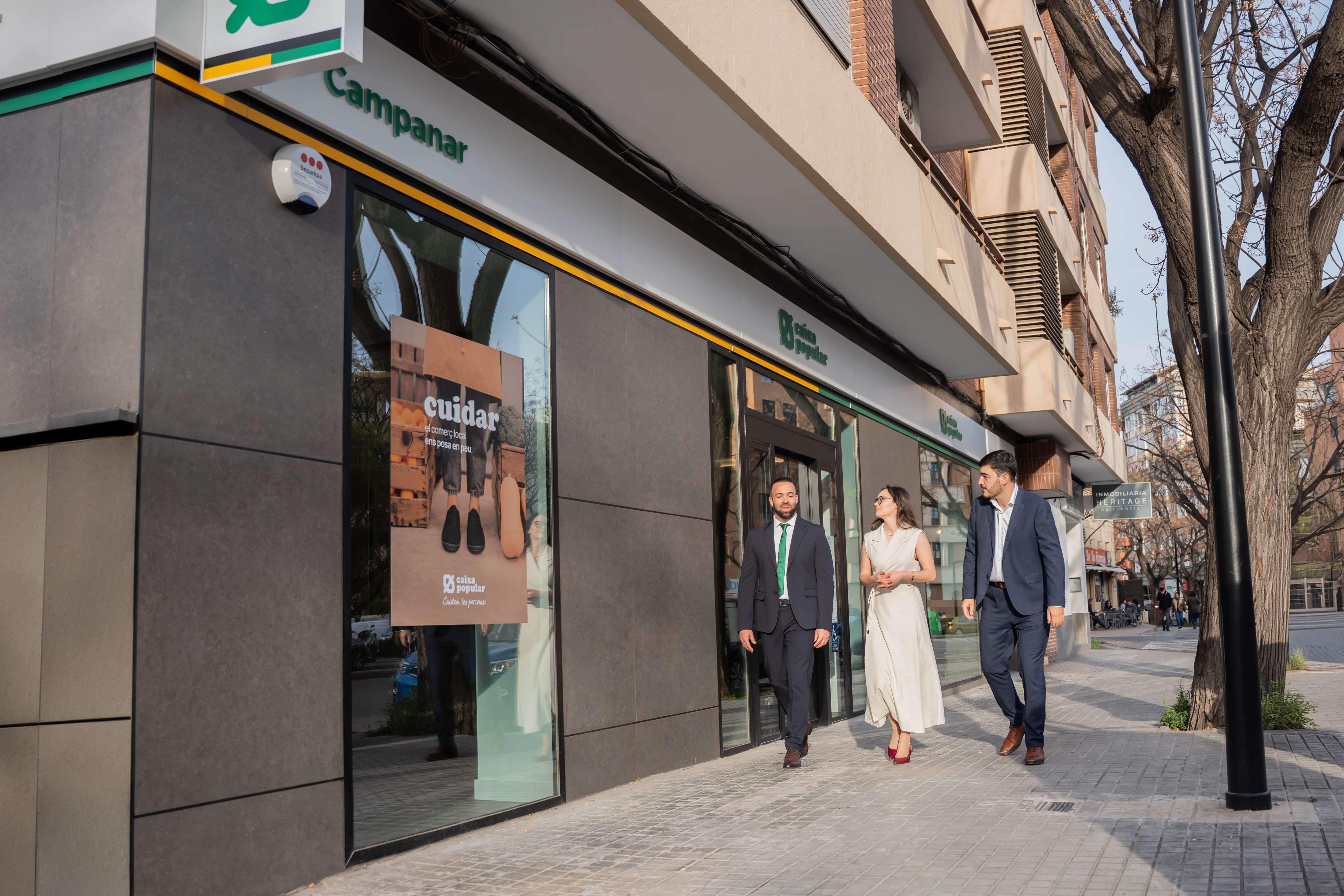 Nova oficina de Caixa Popular al barri de Campanar